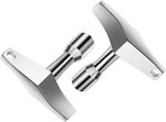 2PCS Drum Key - Drum Tuning Key - Quadrilateral Drum Tuner Key - Acoustic & Elec