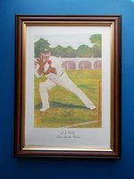 CRICKET PRINTS FRAMED - J.J. KELLY - NEW SOUTH WALES