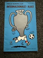 1972 European Cup Final Inter Milan v Ajax 31st May Football Programme Excellent