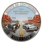 Route 66 Centennial 100 years (1926 - 2026) Commemorative Challenge Coin | NEW