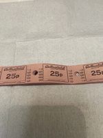 Vintage Cinema Tickets (automaticket) Approx 1970/80’s - 50 Tickets