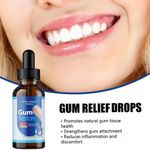 30ml Gum Restore Plus Oral Drops For Gums Bad Breath UK+ Gums Repair D6E7