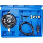 Fuel Vacuum And Fuel Pump Pressure Tester Gauge Kit Carburettor Valve Car Trucks