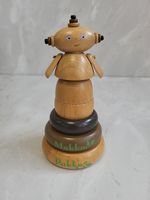 The Night Garden Wooden Makka Pakka Stackable Toy Ragdoll Worldwide 2007. PS