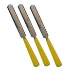 3Pack Guitar Gauged Nut Slotting File Set Double Sided Nut Saddle Luthier Tool N