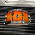 ddrum Diatribe Birch Shell Drum Set Snare Drum 14 in Orange Wood/Metal