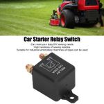 1 Car Starter Relay High Power Switch For Vehicles Stainless Steel
