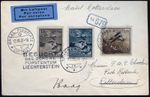 Liechtenstein 1930 Airmail Cover 108-110 Triesenberg Rotterdam First Day FDC/1456