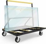 Portable Glass Trolley Panel Dolly Cart 1800 lbs Utility Dolly for Transport