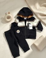 BNWT Baby Boys Hugo Boss Tracksuit Hoodie And Joggers Set Age 6 Months