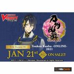 Cardfight Vanguard Touken Ranbu ONLINE Title Booster 01 D-TB01 | Box of 12 Packs