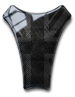 Union Jack Black and White Carbon Effect Domed Tank Pad 177 x 217mm_Pattern 4