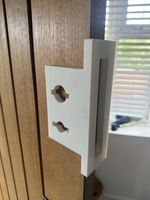 S&L Bathroom Lock and Handle Router Template Jig Router Template