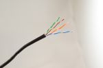 50 MTR Cat 5e Cat5 External Cable UTP Black COPPER Network Cable reel/roll/coil