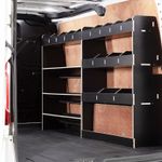 Ford Transit Custom L2 (LWB) 2012-23 Toolbox & Rear HEXABOARD Van Racking