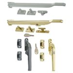 Window Locking Casement Stay & Locking Handle Fastener For Wood Timber Windows