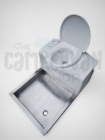 Stainless Steel CAMPERVAN SHOWER TRAY (TO SUIT THETFORD C400 series)