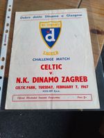 1966/7 Glasgow Celtic v NK Dinamo Zagreb 7 February 1967 Lisbon Lions Season (13