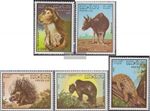 Laos 846-850 (complete issue) unmounted mint / never hinged 1985 Animals