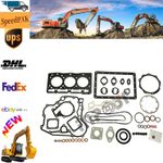 New Diesel Overhaul Full Head Gasket Set Kit Fits For Kubota D905 Upper Lower