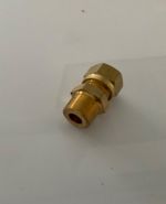 Wade Brass Male Stud Coupling 1/4" x 1/8" BSP Taper Compression Fitting