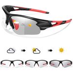 Photochromic New Cycling Glasses MTB Bike Running Fishing Sports Sunglasses UK