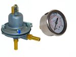 Genuine Malpassi Adjustable Fuel Pressure Regulator + Gauge (1-5 BAR) AIR004