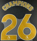 ARSENAL CHAMPIONS 26 OFFICIAL AVERY DENNISON GOLD PLAYER SIZE SET SAME DAY SHIP