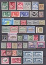 British Commonwealth Stamps QV - QEII. MM, some MNH. Cat approx £440