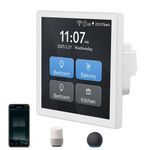 LANBON L10-HS Smart WiFi Light Switch Touch Glass Wall Switch Alexa Google Home
