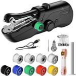 2026 Upgrade Handheld Sewing Machine Mini Portable Electric Sewing Machine Black
