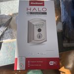 Kwikset Halo Touch Fingerprint Smart Lock Wi-Fi Satin Nickel, Alexa/Google