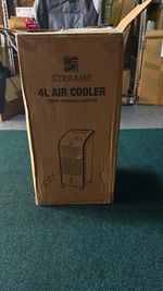 STRAAME Portable Evaporative Air Cooler 4L Tank, Remote Control, Floor