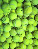 15 USED TENNIS BALLS FOR DOGS - BRANDED BALLS - VERY LOW PRICE !