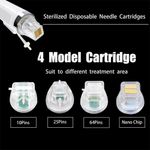 RF Micro Needle Gold Cartridge Tip 10/25/64 Pins For Microneedle RF Beauty