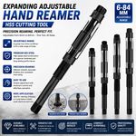 Expanding Adjustable Hand Reamer HSS Cutting Tool 6-84mm All Size Metric Reaming