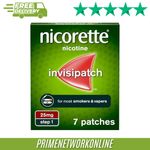 Nicorette Invisi 25mg Patch - 7 Patches 100% ORIGINAL⭐⭐⭐