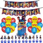 Henry Danger Birthday Party Supplies Decorations Set Balloons Cake Topper Banner