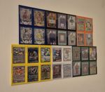 Trading Card Toploader Wall mount display for Pokemon, Yu-Gi-Oh, sports cards