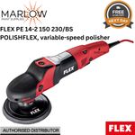 FLEX PE14-2-150 Rotary Polisher 240V, 1400W - backing pad not included
