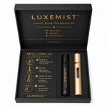 LUXEMIST™ 2-Pack Bottom Fill 10ml Refillable luxury Travel Perfume Atomizer
