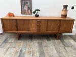 Stonehill Concord Mid Century Long John 212cm Mid Century Teak Sideboard