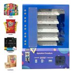 Countertop Vending Machine, Space Saving Self Service with QR Code Cash Coin