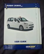 Peugeot Cab Direct Partner Premier User Guide Instruction Manual
