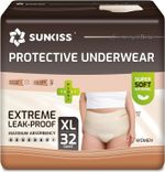 SUNKISS Incontinence Pants Women, Daytime Disposable Postpartum Underwear, UK Si