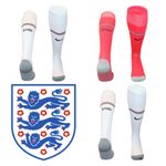 England kids childrens football socks 5-14yrs home and away socks 2026-2027