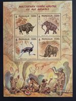 Mongolia 2023 / Animals of the Ice Age /  4v ms