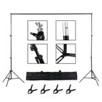 Photography Studio Heavy Duty Backdrop Stand Screen Background Support Kit+Bag
