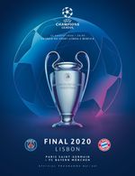 UEFA Champions League Final Programme 2020 - PSG vs Bayern Munich