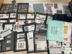 Space stamps, cover + cards, related material lot B140